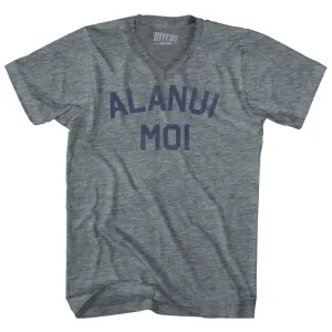 Alanui Moi Adult Tri-Blend V-neck T-shirt
