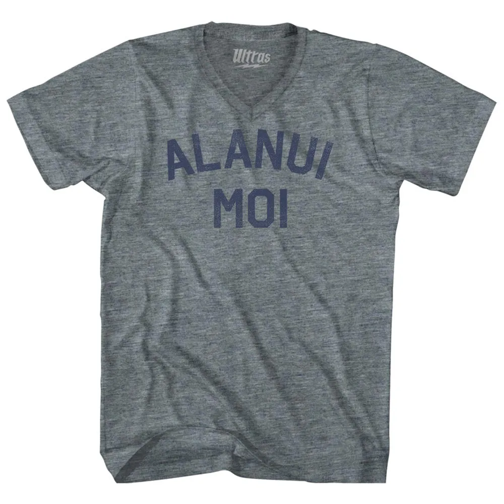 Alanui Moi Adult Tri-Blend V-neck T-shirt