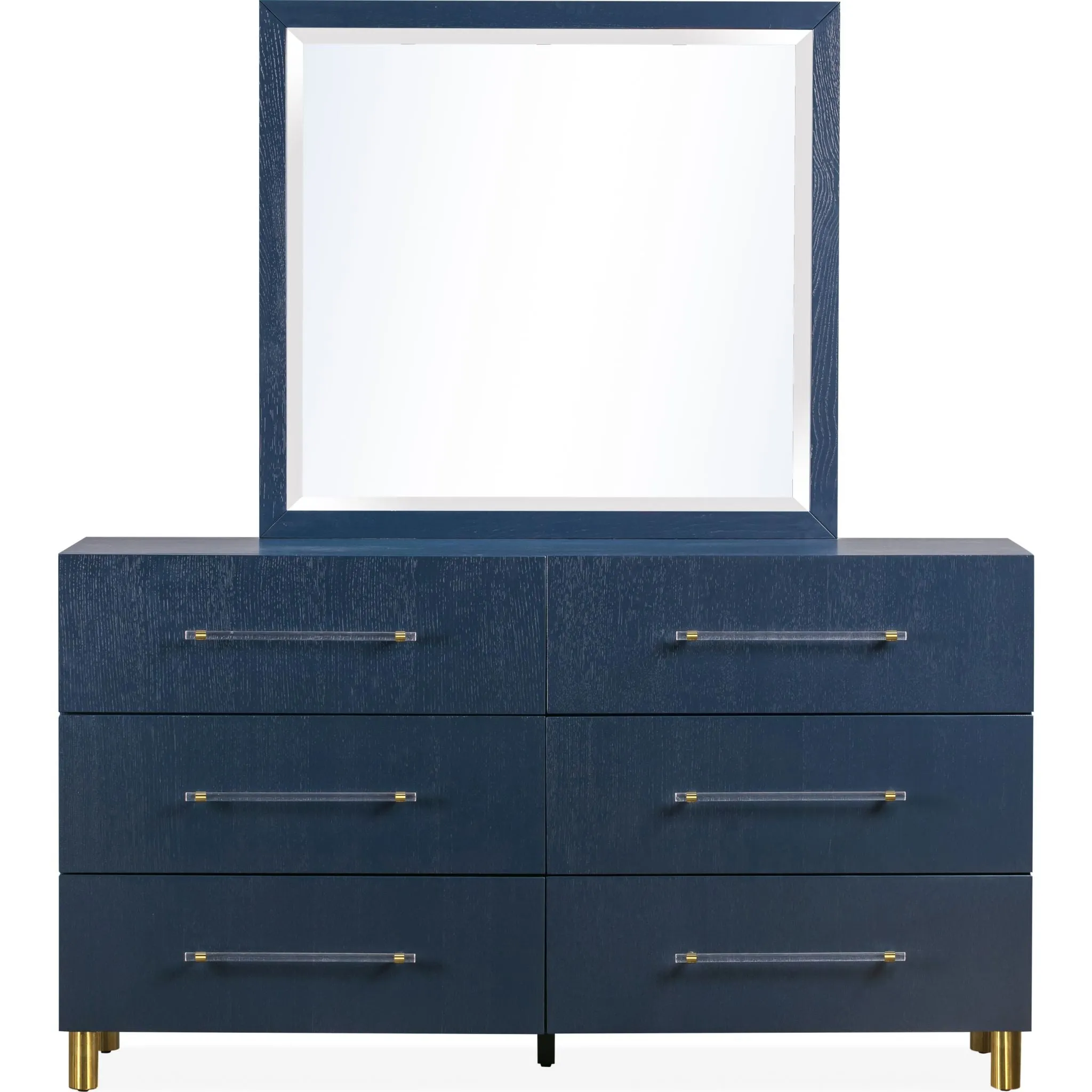 Argento Dresser and Mirror