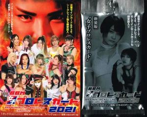 BBM Women's Pro Wrestling 2021 Cards Pack