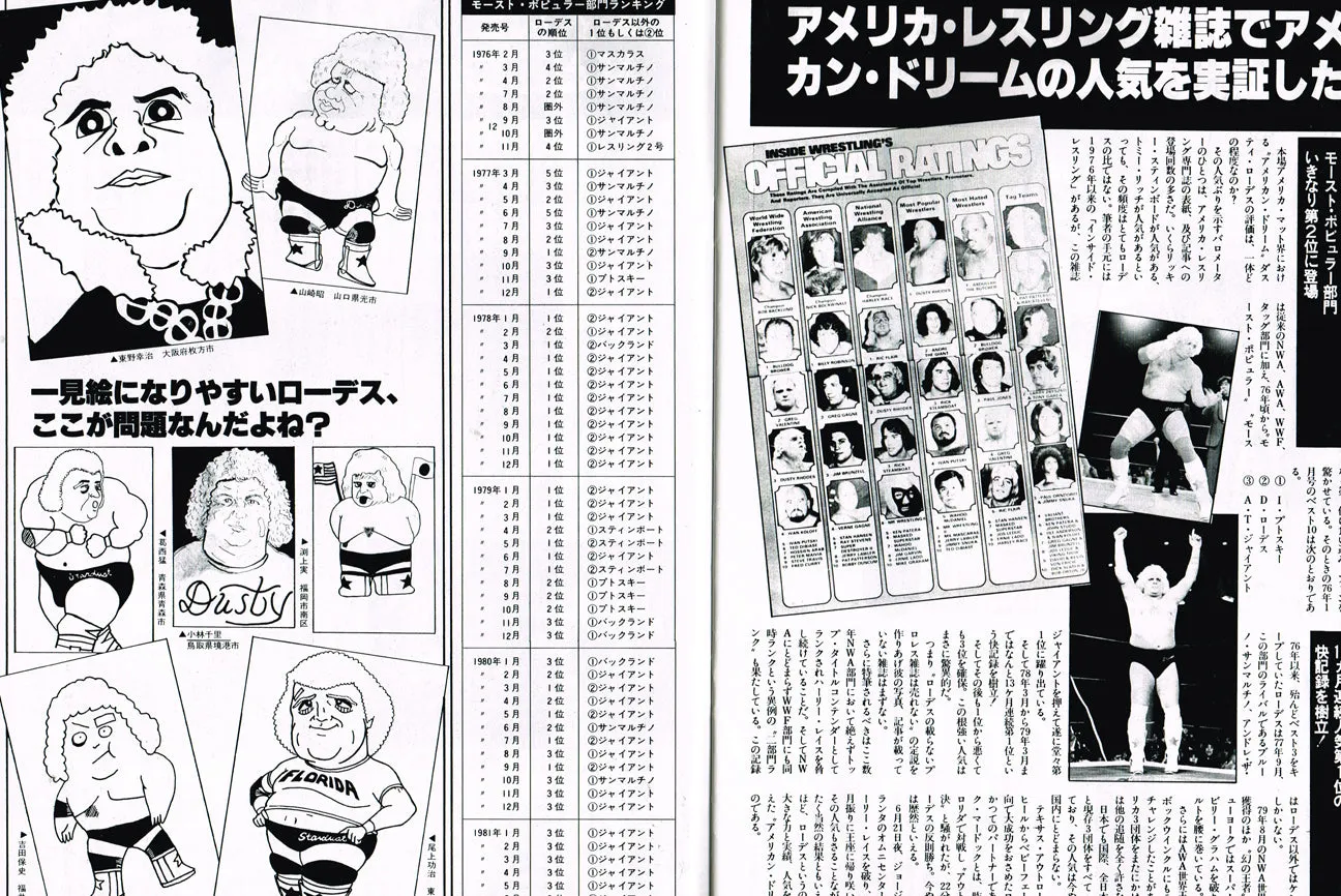 DUSTY RHODES AMERICAN DREAM PHOTO ALBUM
