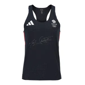 Max Whitlock Paris 2024 Olympic Games Signed Gymnastics Event Athletic Vest