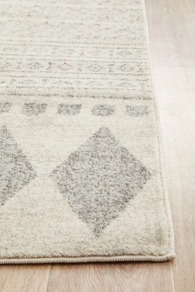 Mirage 359 Runner Rug (Grey) by Rug Culture