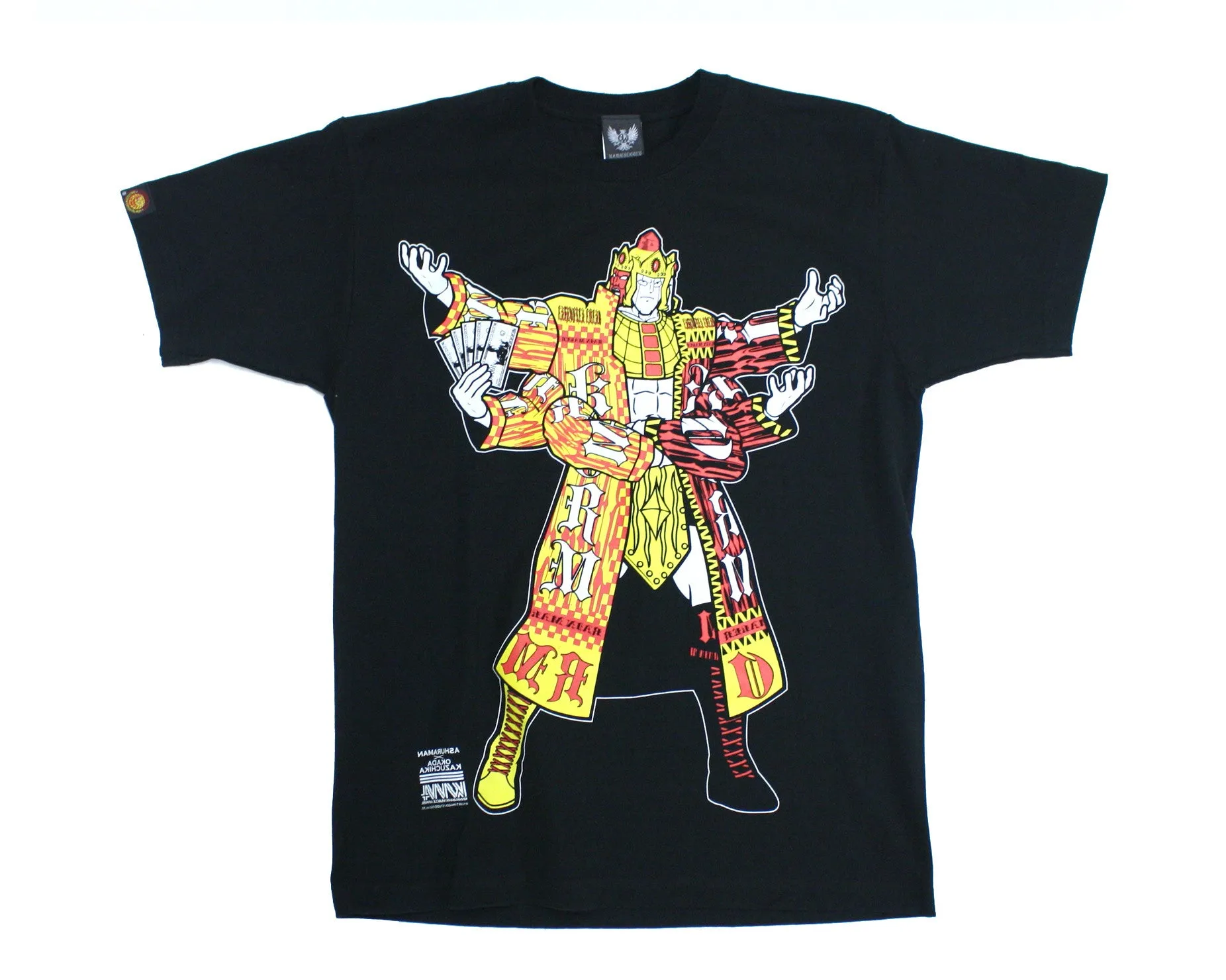 NJPW OKADA KINNIKUMAN SIGNED T-SHIRT M