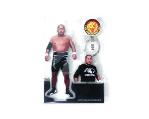 NJPW TOMOHIRO ISHII TWO KEYCHAIN SET