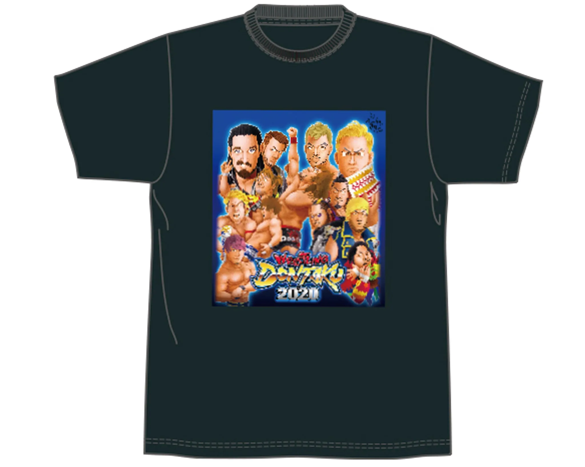 NJPW WRESTLING DONTAKU 2020 T-SHIRT MED