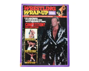 NWA WRAP UP MAGAZINE # 7 *WOMAN FOLD-OUT POSTER*