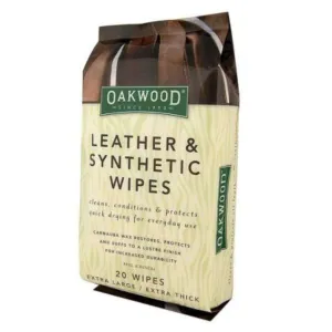 Oakwood Leather & Synthetic Wipes