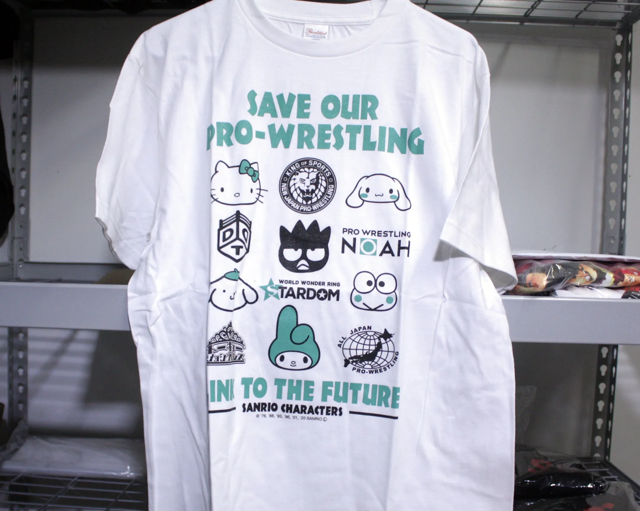 PRO WRESTLING NOAH SAVE OUR PRO WRESTLING T-SHIRT
