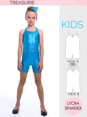 Unitard Patterns - Girls UNITARD#5 (LU05)