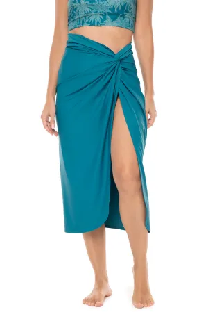 Womens North Bay Village Knot Cover-Up | Tahitian Teal